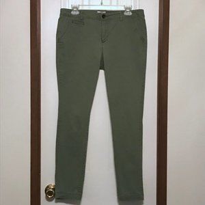 Merona Green Chino Skinny Modern Fit